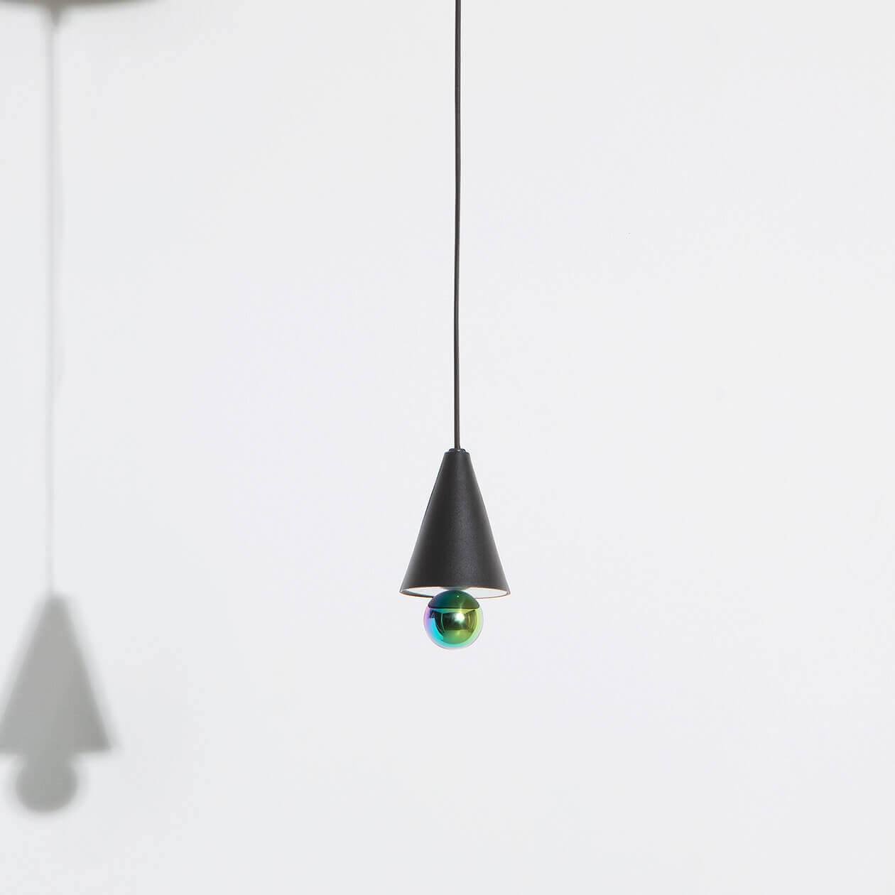 Suspension-mini-Cherry-noir-LED-Petite-Friture