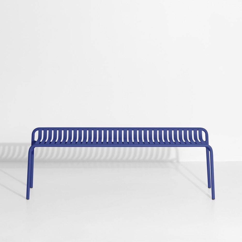 Week-End Backless Bench - Blue