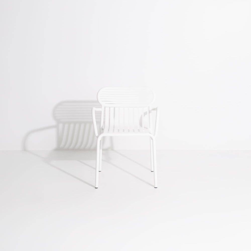 Week-End Garden Chair with armrests - White