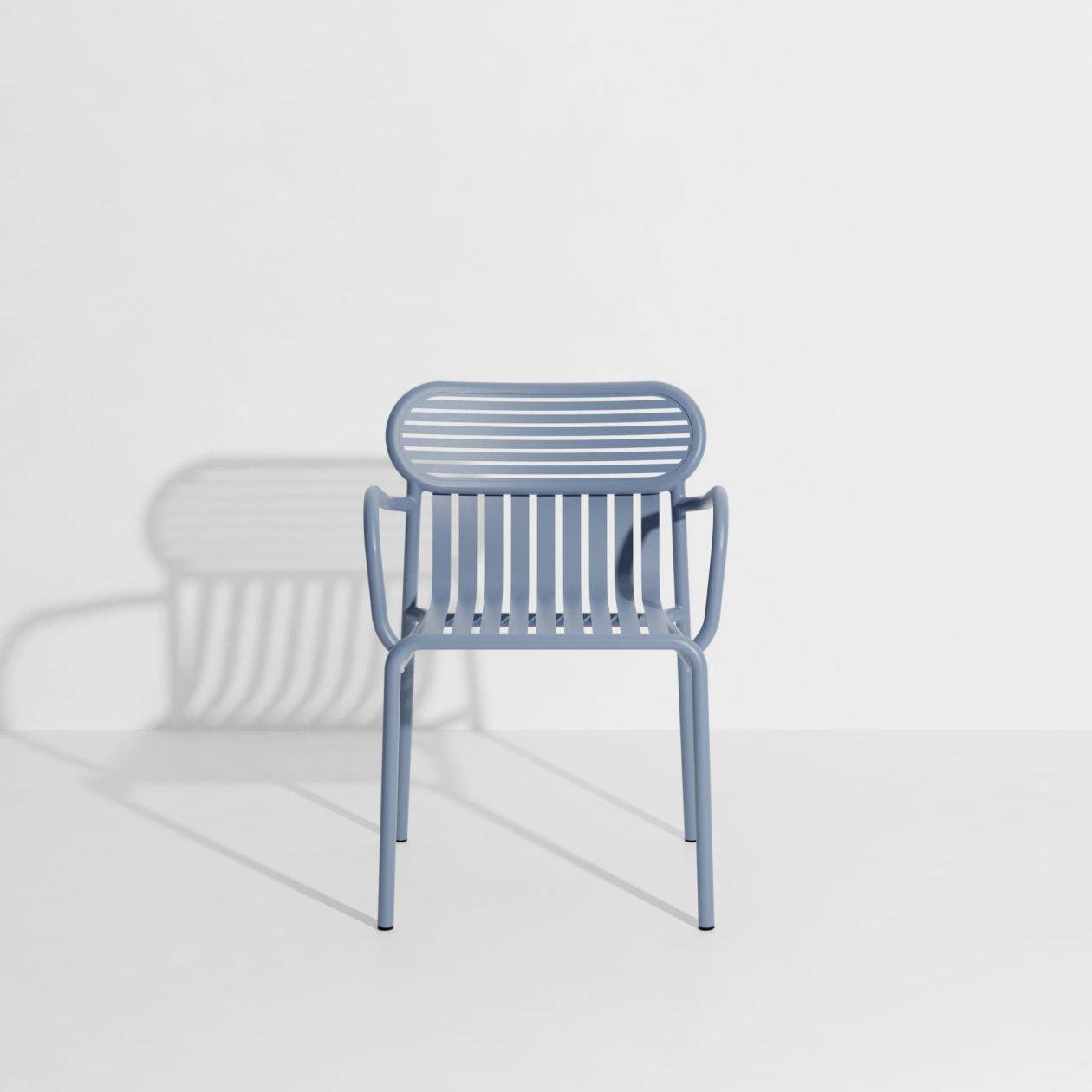 Week-End Garden Chair with armrests - Blue pigeon