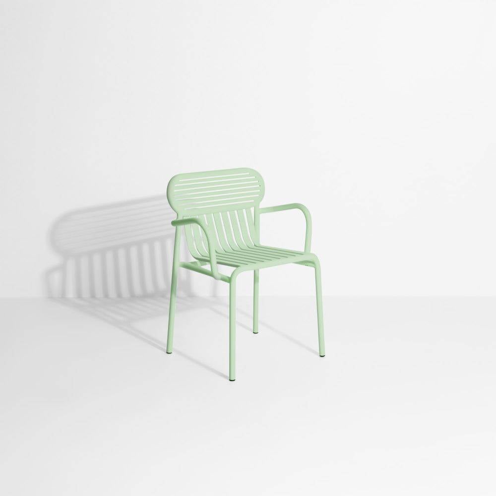 Week-End Garden Chair with armrests - Pastel Green