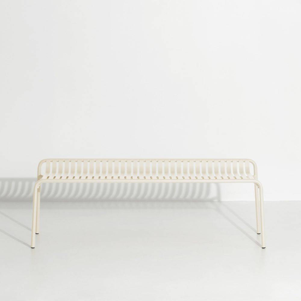 Week-End Backless Bench - Ivory