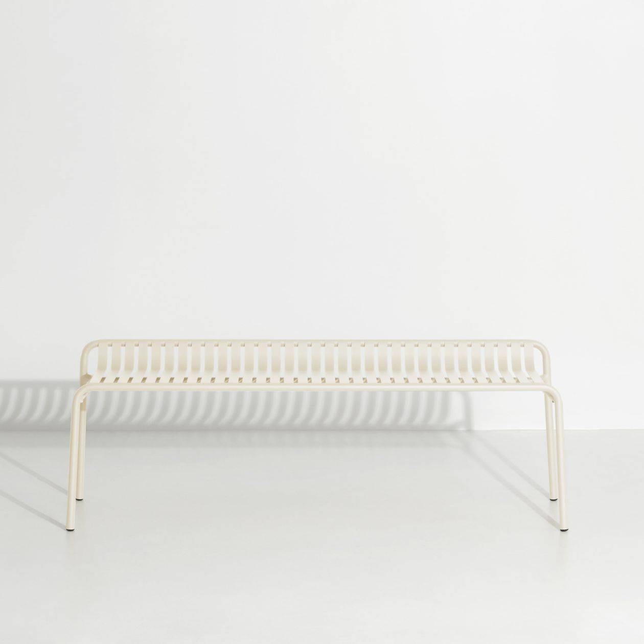 Week-End Backless Bench - Ivory