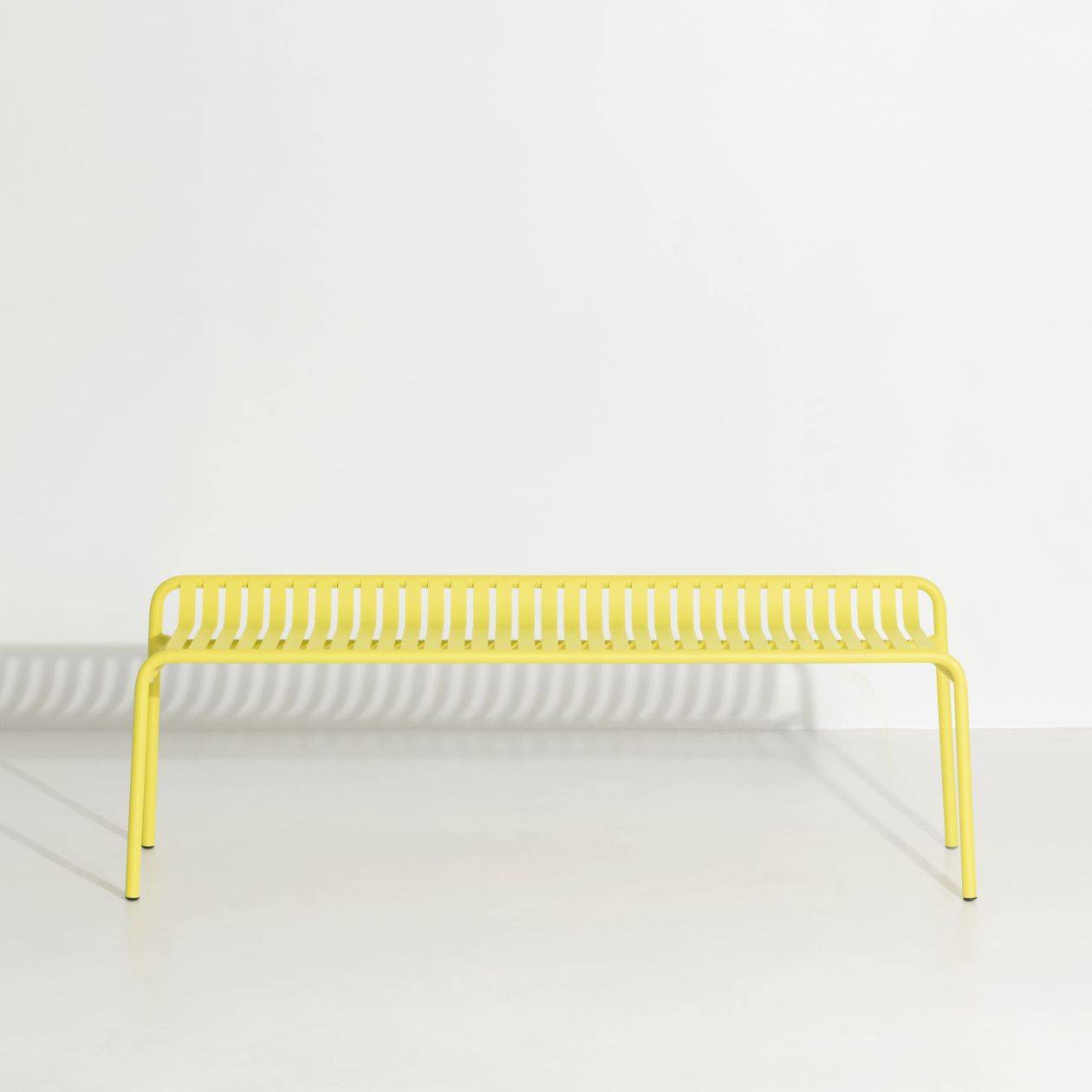 Week-End Backless Bench - Yellow