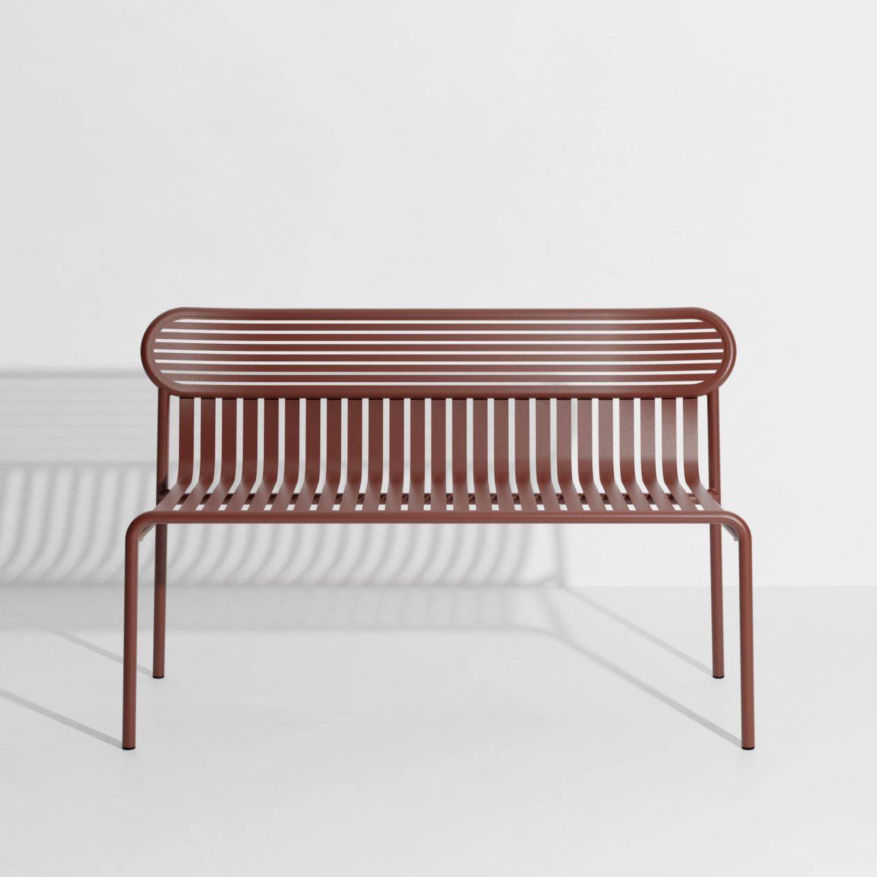 Week-End Bench - Red brown