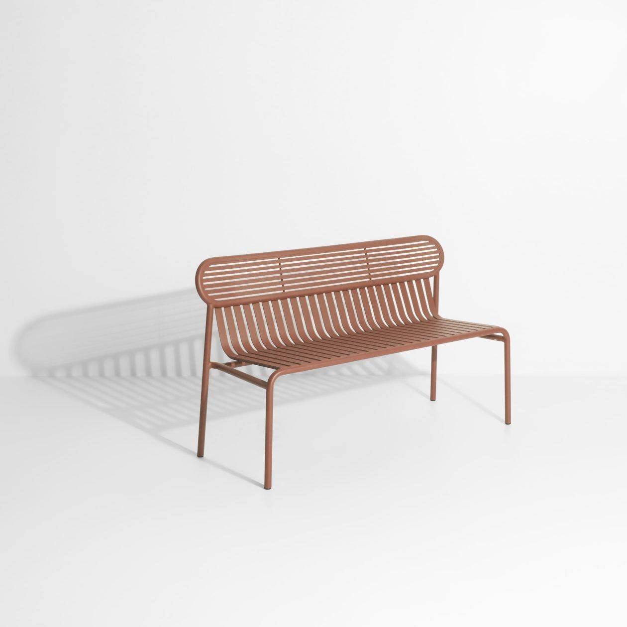 Week-End Bench - Red brown