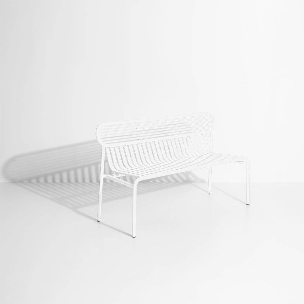 Week-End Bench - White