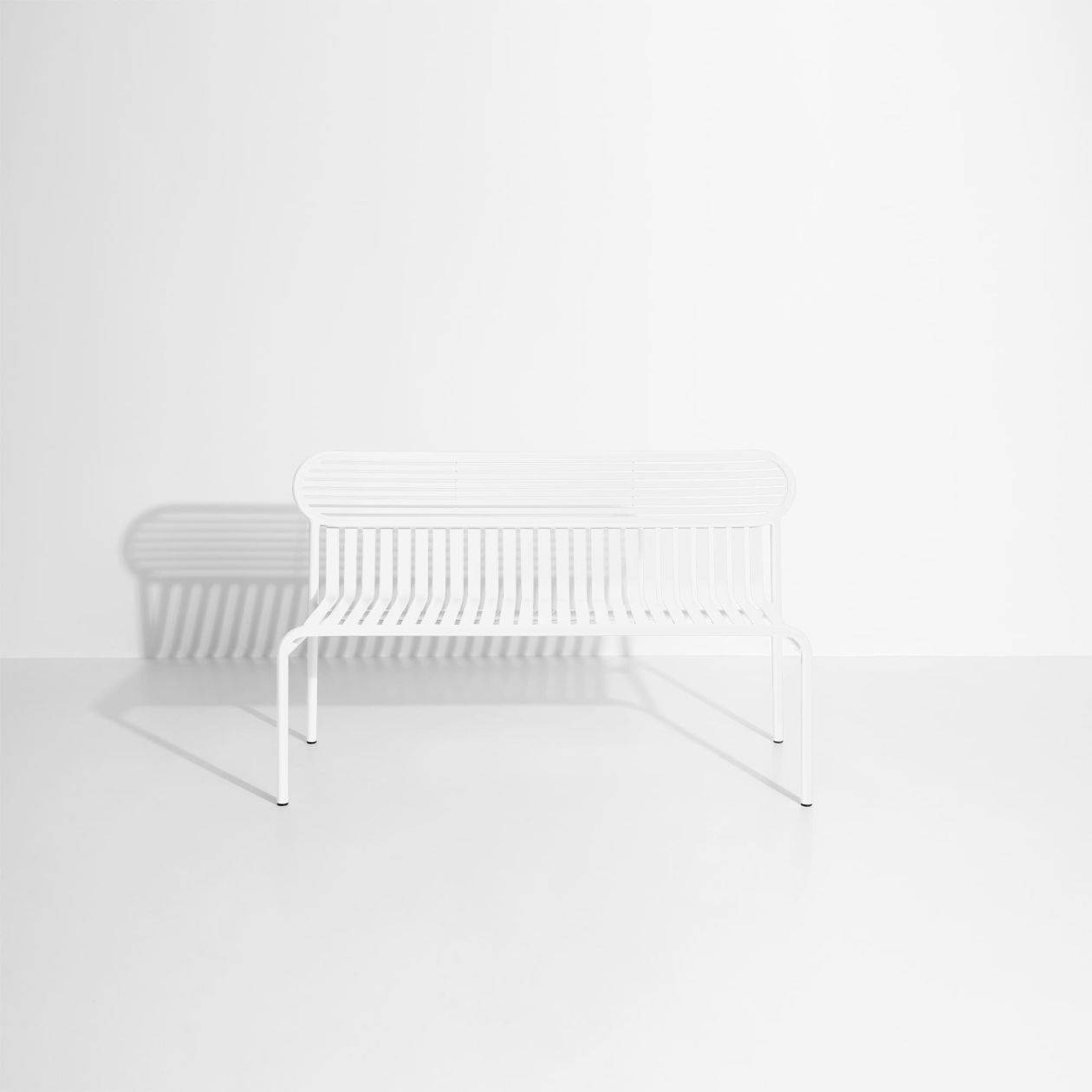 Week-End Bench - White