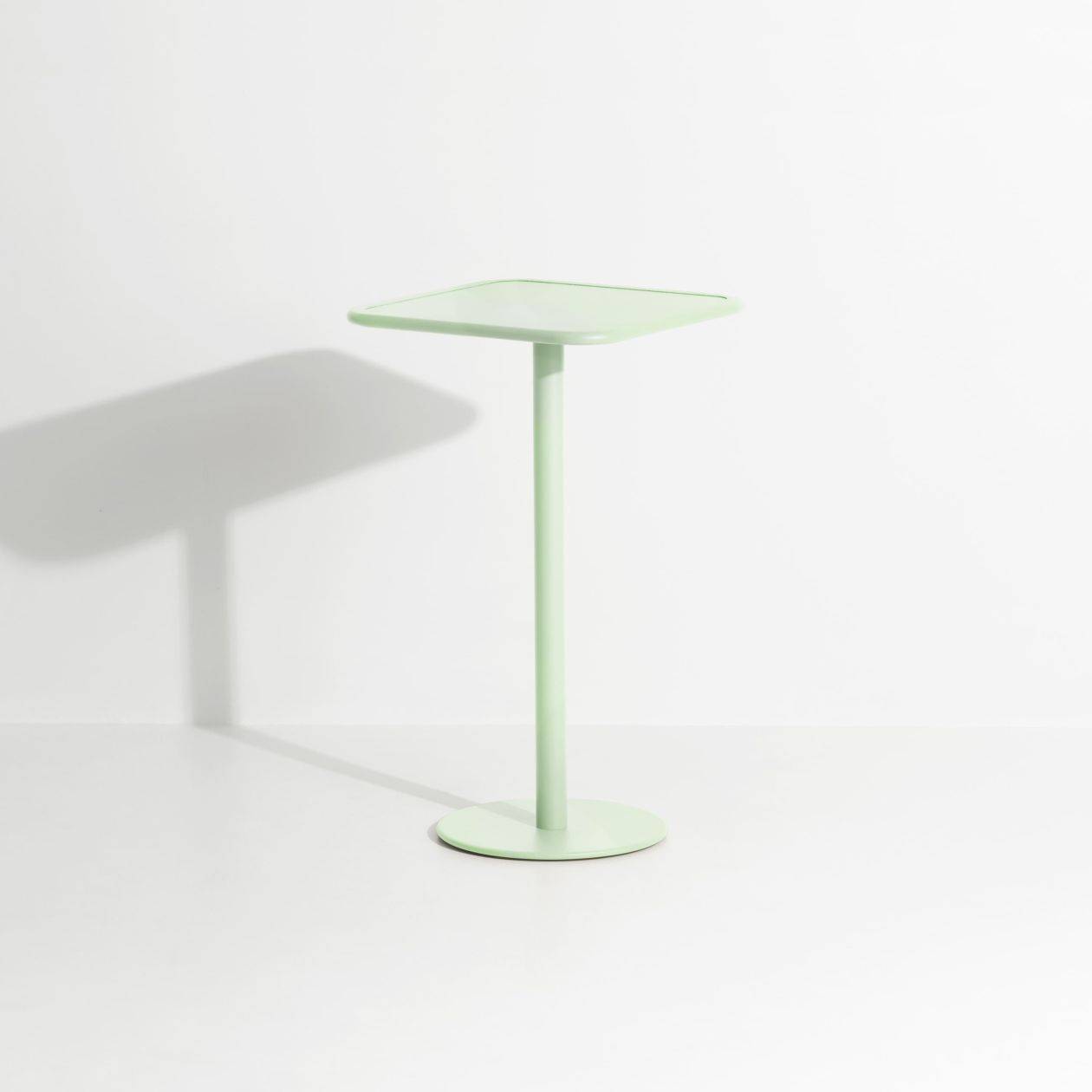 Week-End High Square Bistro Table - Pastel green