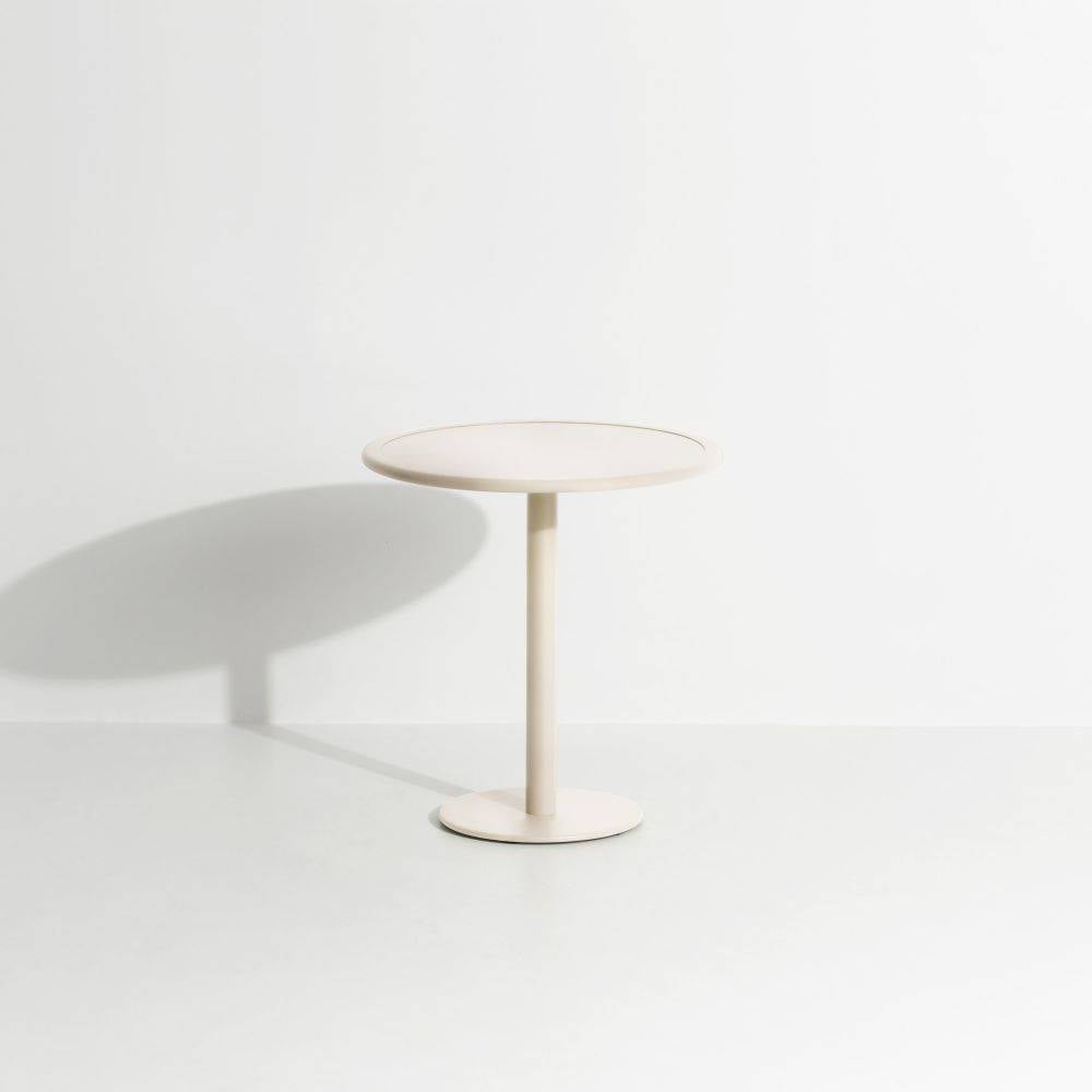 Week-End Round Bistro Table - Ivory