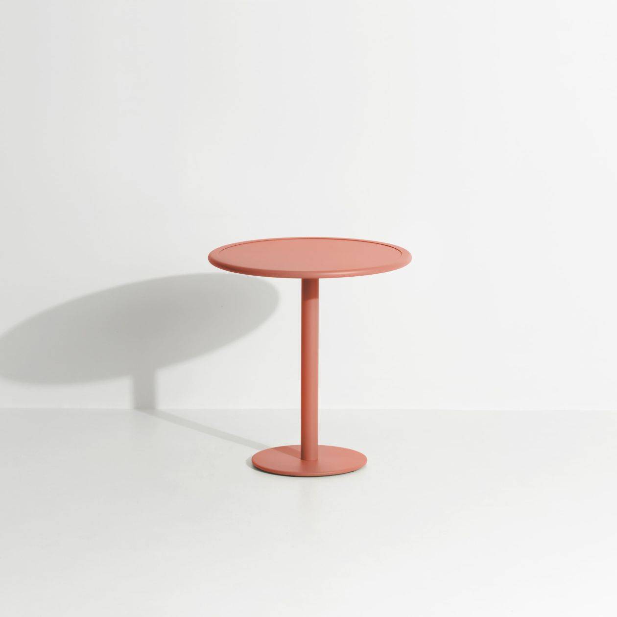 Week-End Round Bistro Table - Coral