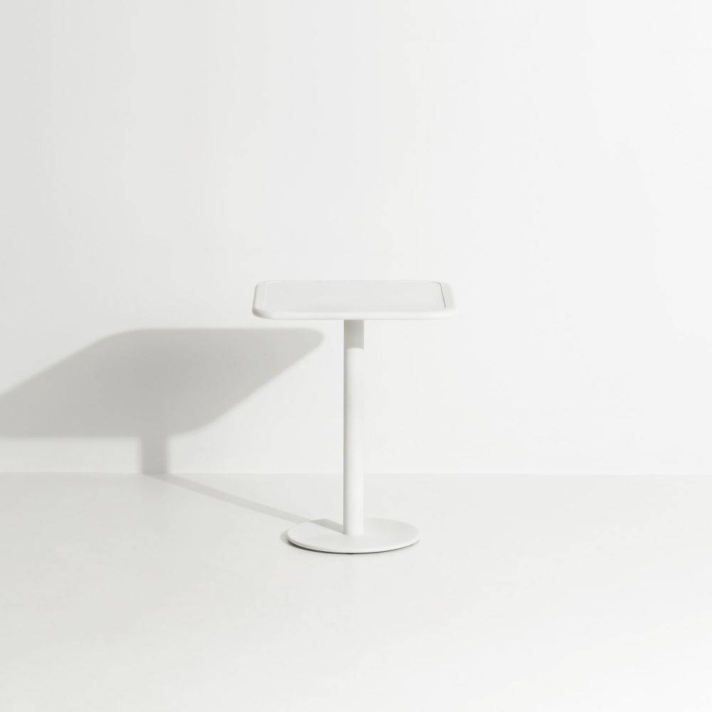Week-End Square Bistro Table - White