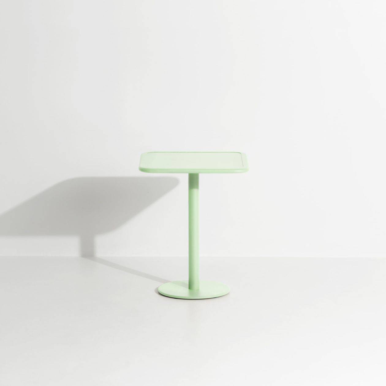 Week-End Square Bistro Table - Pastel green