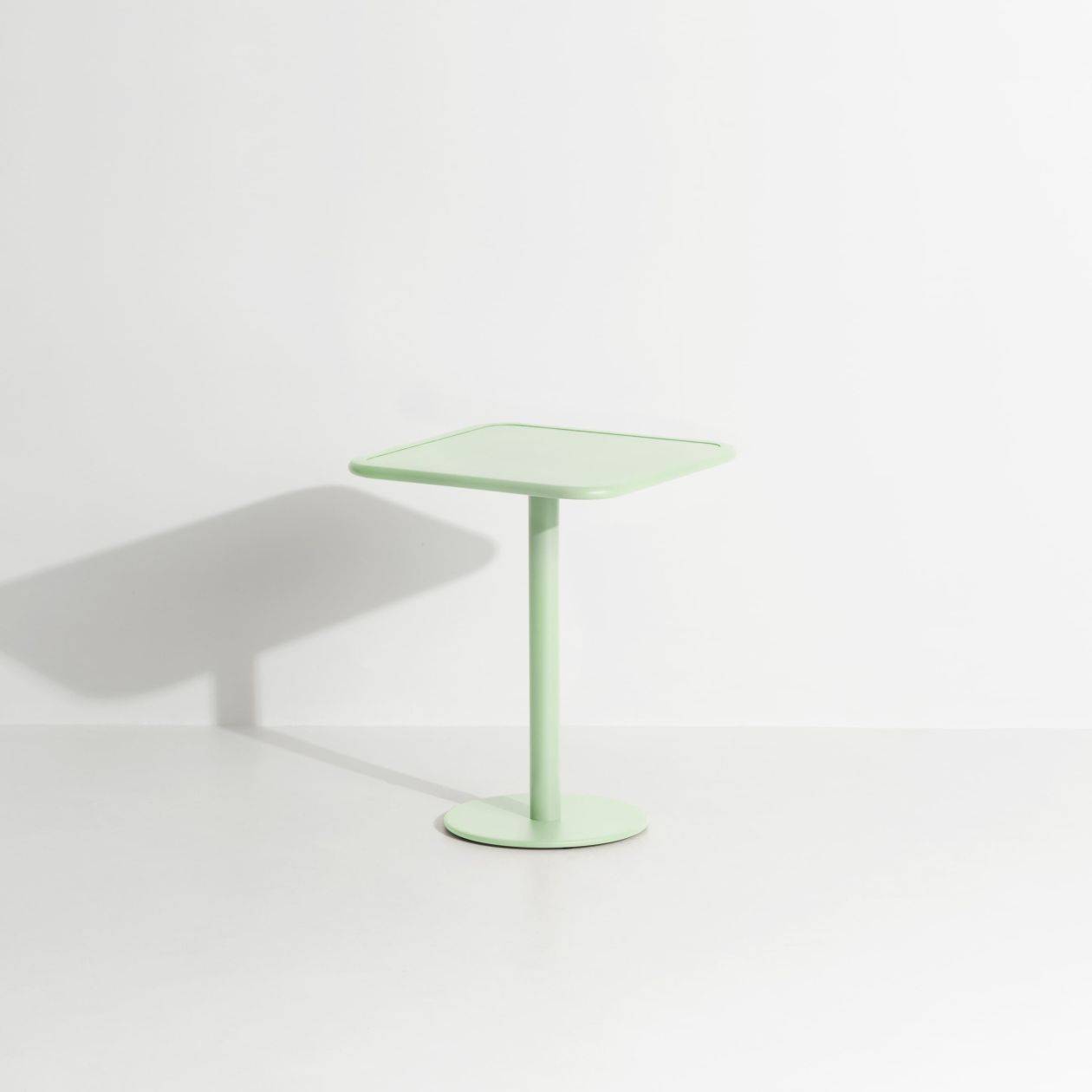 Week-End Square Bistro Table - Pastel green
