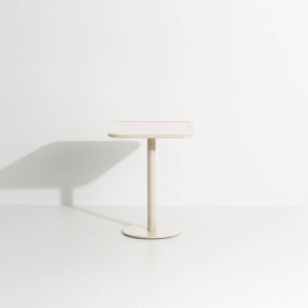 Week-End Square Bistro Table - Ivory