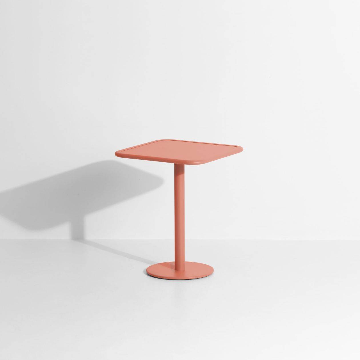 Week-End Square Bistro Table - Coral
