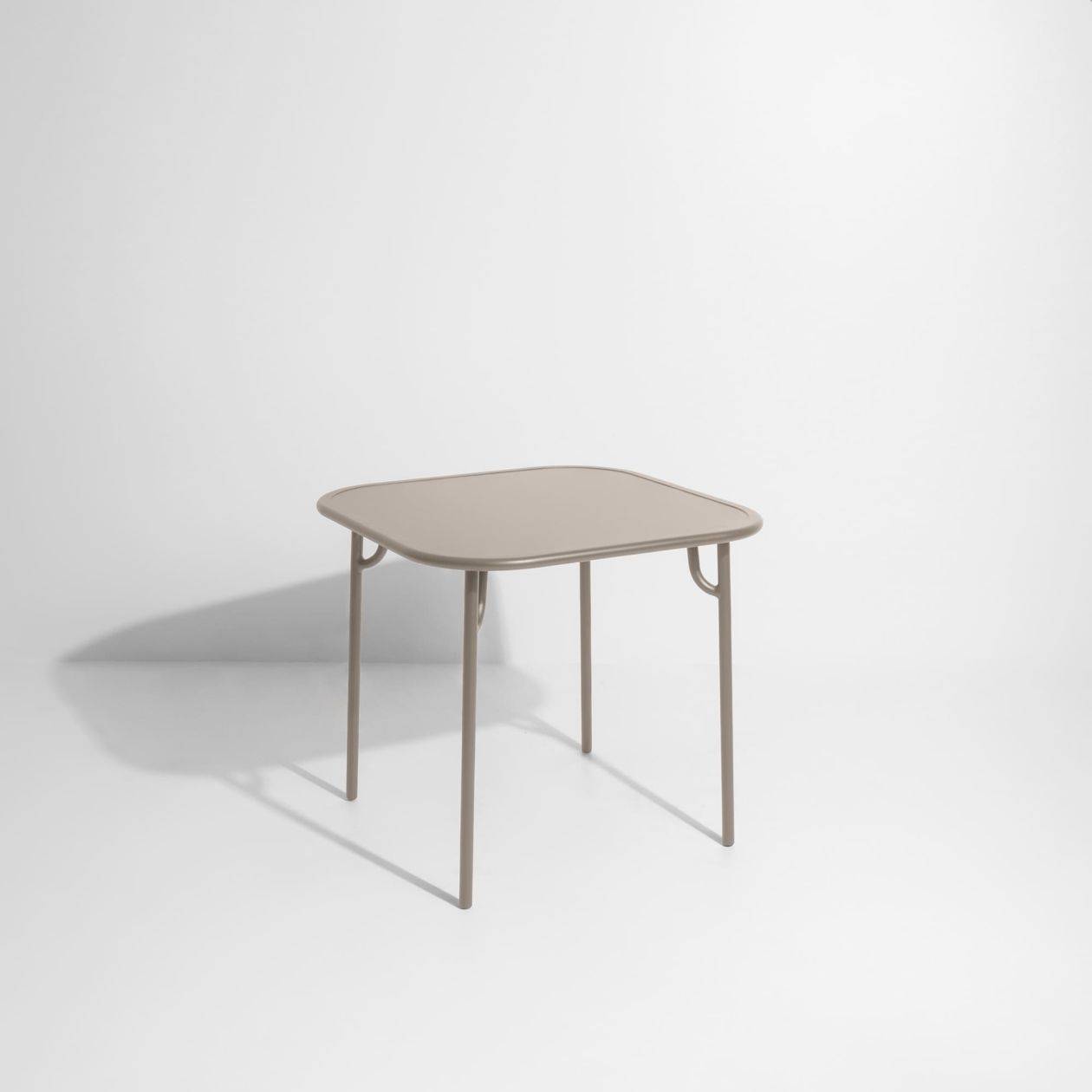 Week-End Plain Square Dining Table - Dune