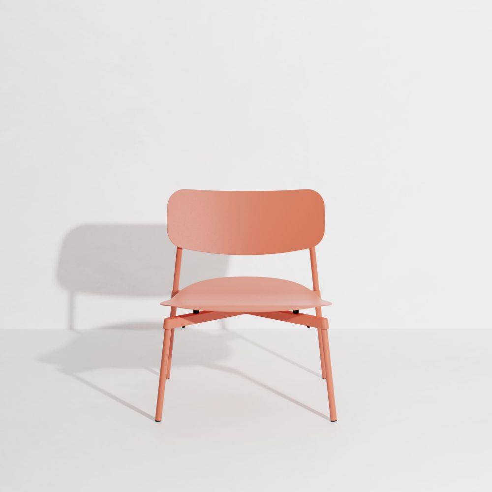Fromme Lounge Armchair - Coral