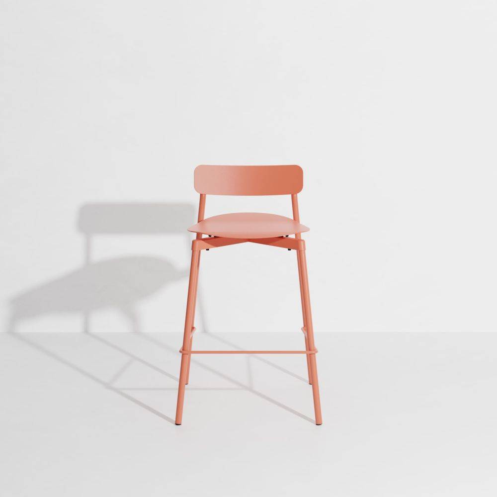 Fromme Bar Stool - H65cm - Coral