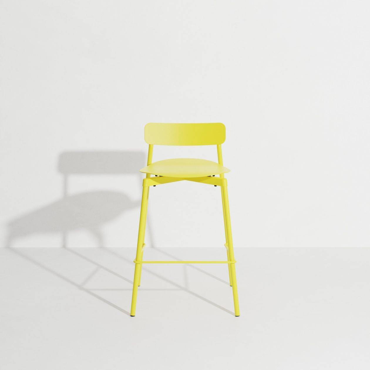 Fromme Bar Stool - H65cm - Yellow