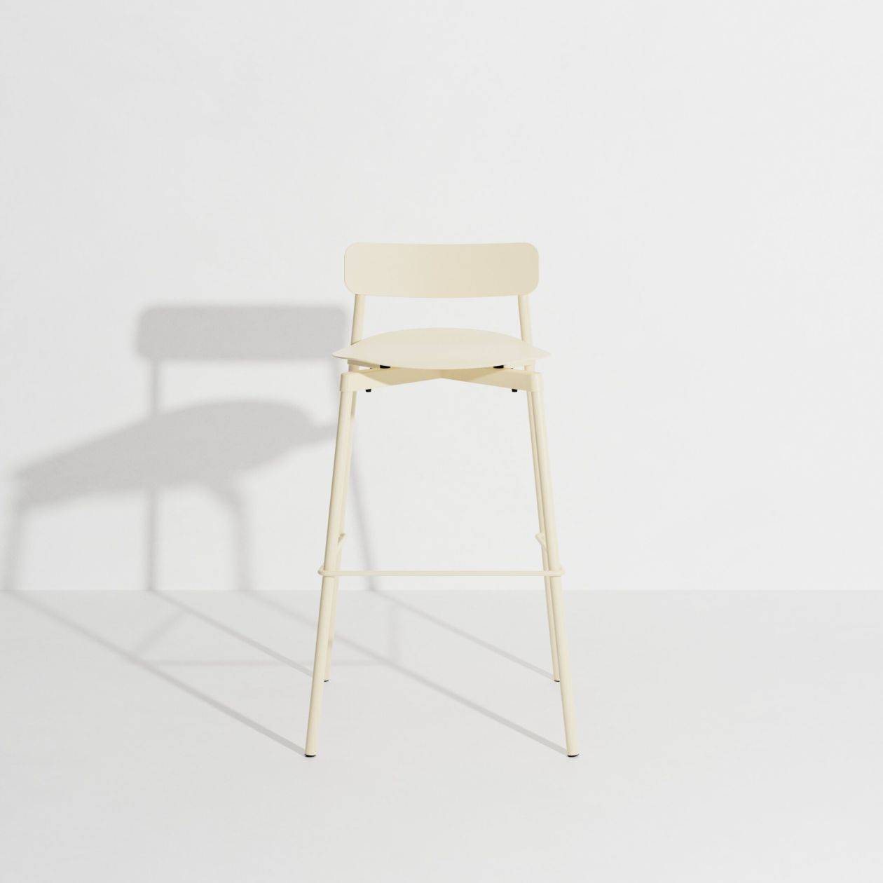 Fromme Bar Stool - H75cm - Ivory
