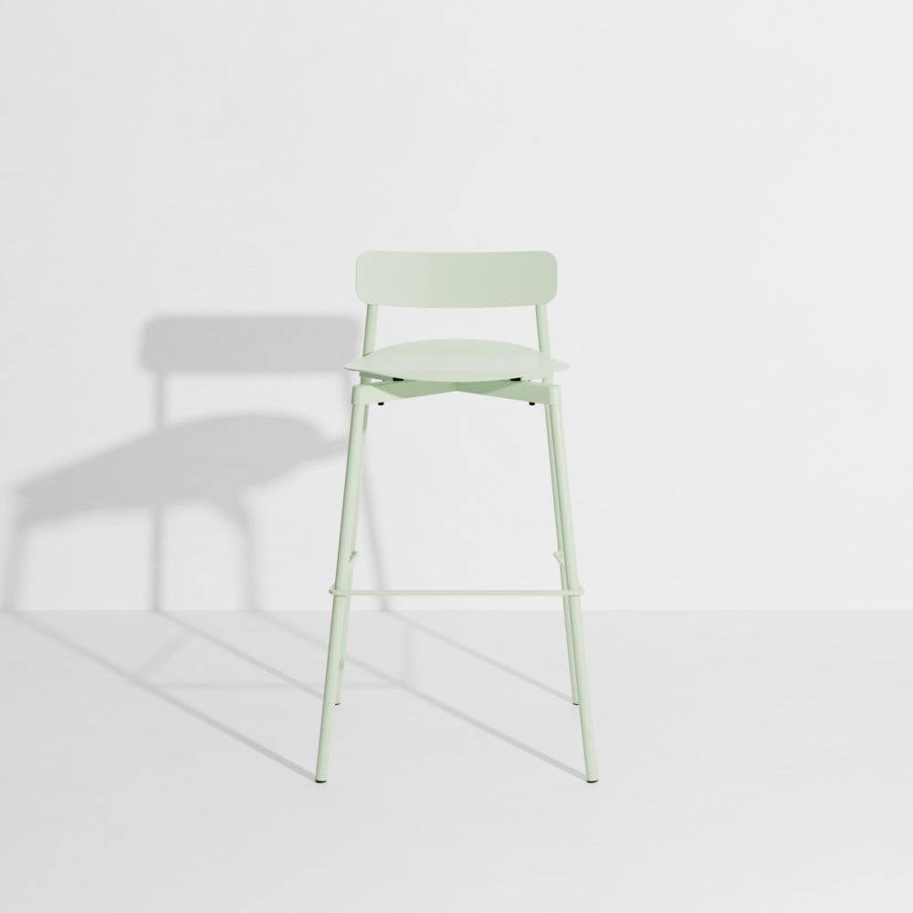 Fromme Bar Stool - H75cm - Pastel green