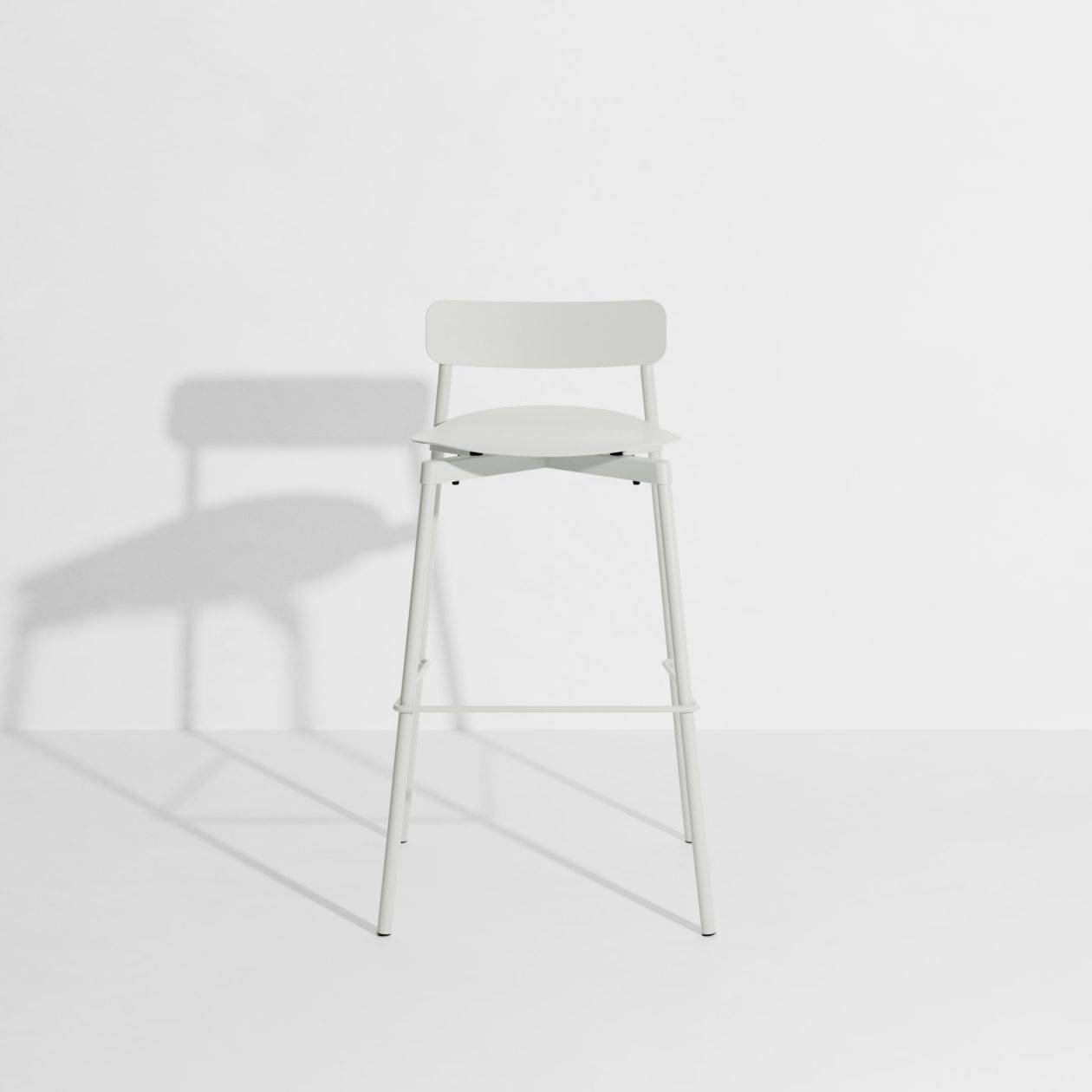Fromme Bar Stool - H75cm - Pearl grey