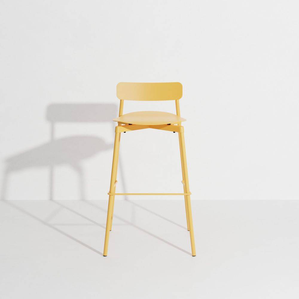 Fromme Bar Stool - H75cm - Saffron