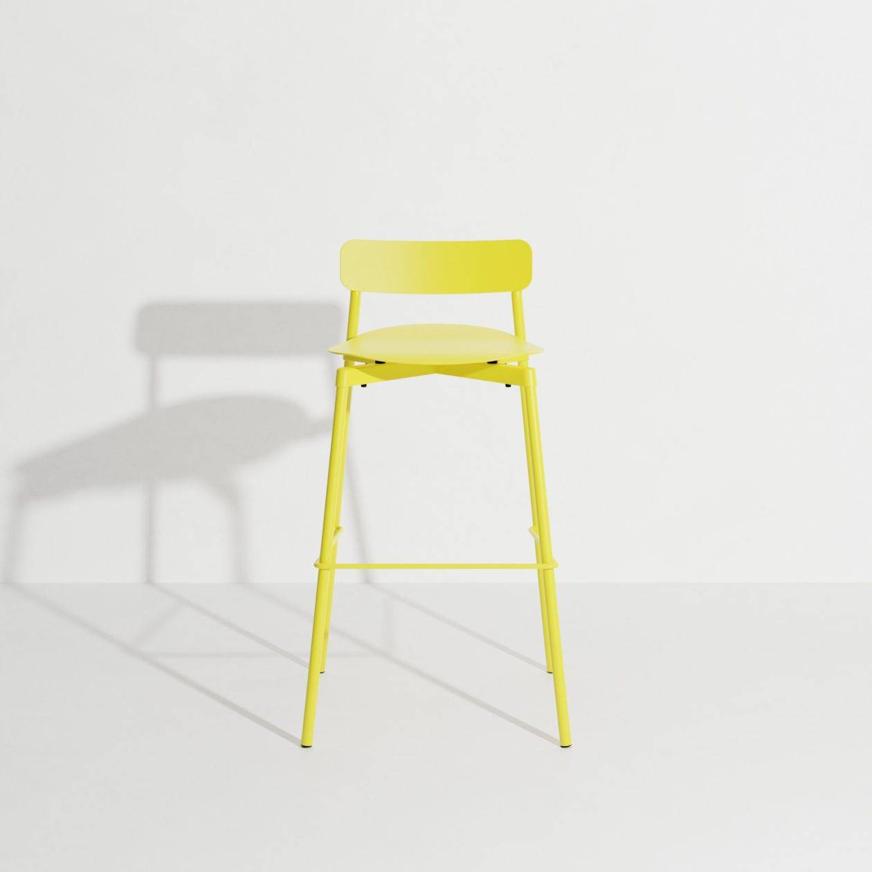 Fromme Bar Stool - H75cm - Yellow