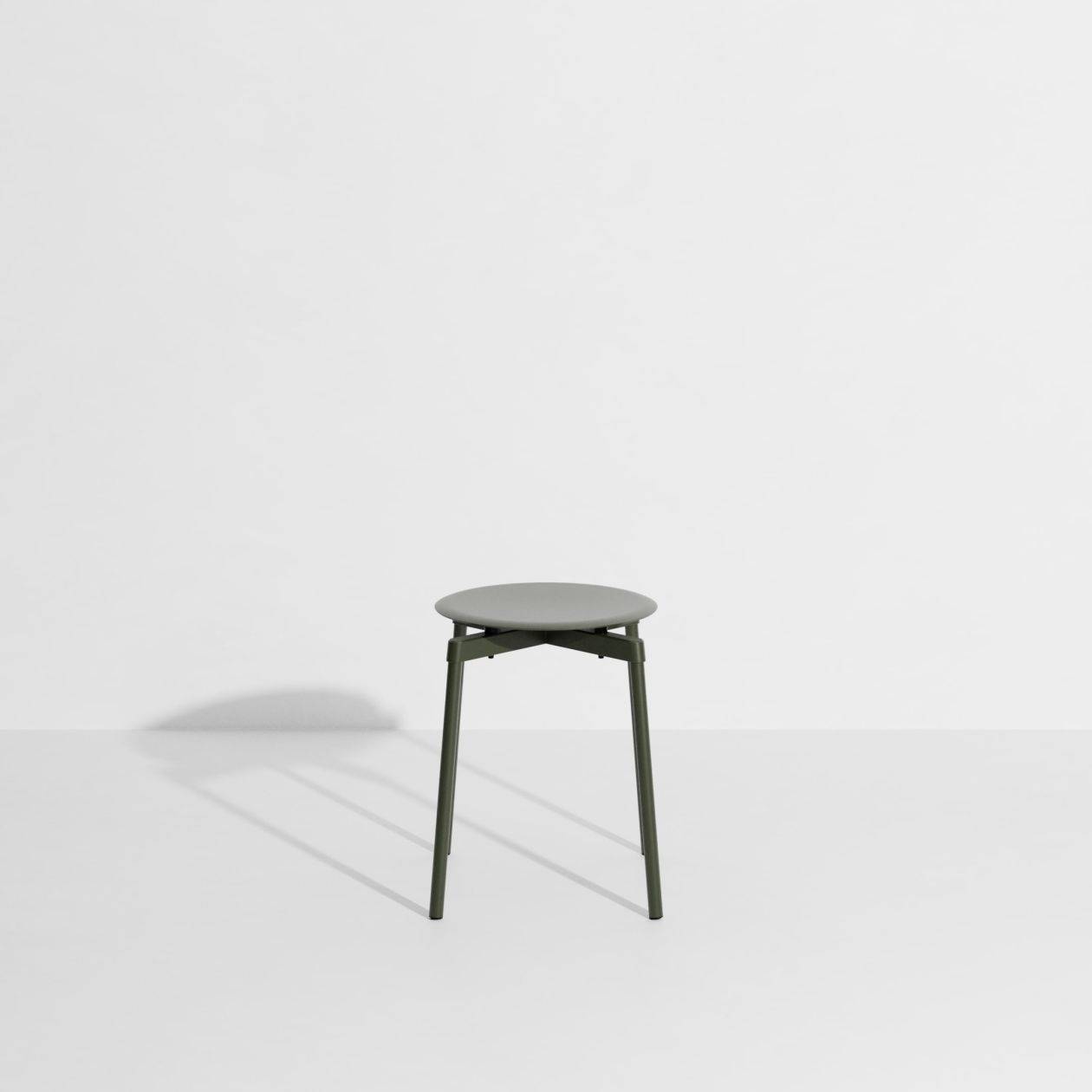 Fromme Stool - Glass green