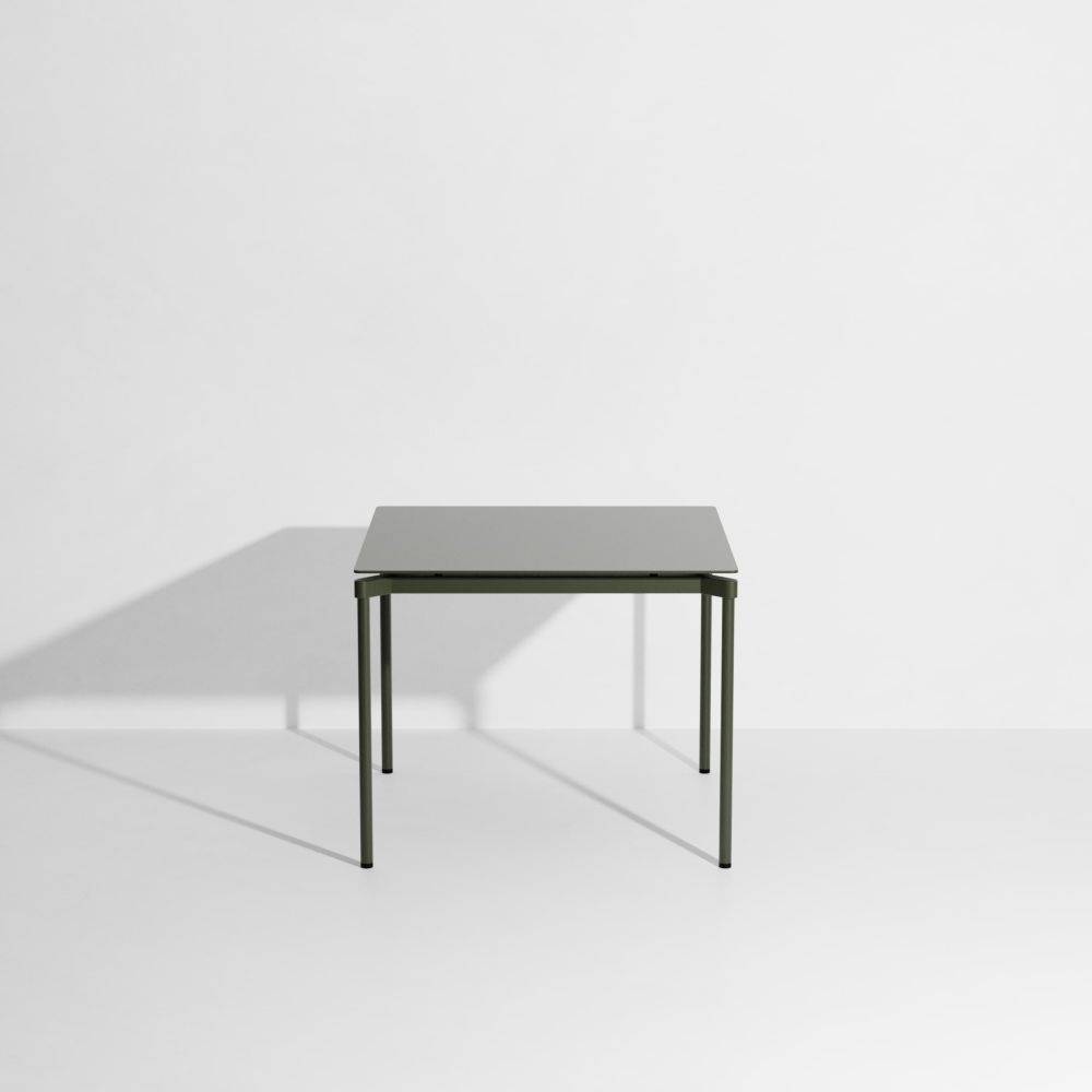 Fromme Square Table - Glass green