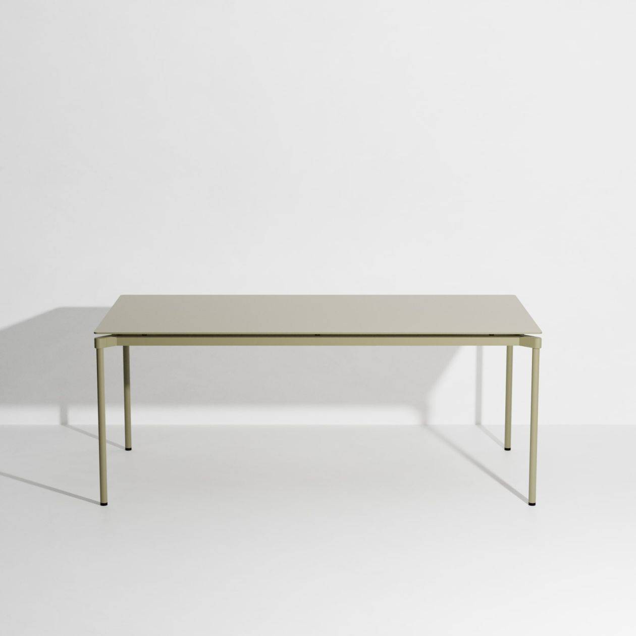 Fromme Rectangular Table - Jade green