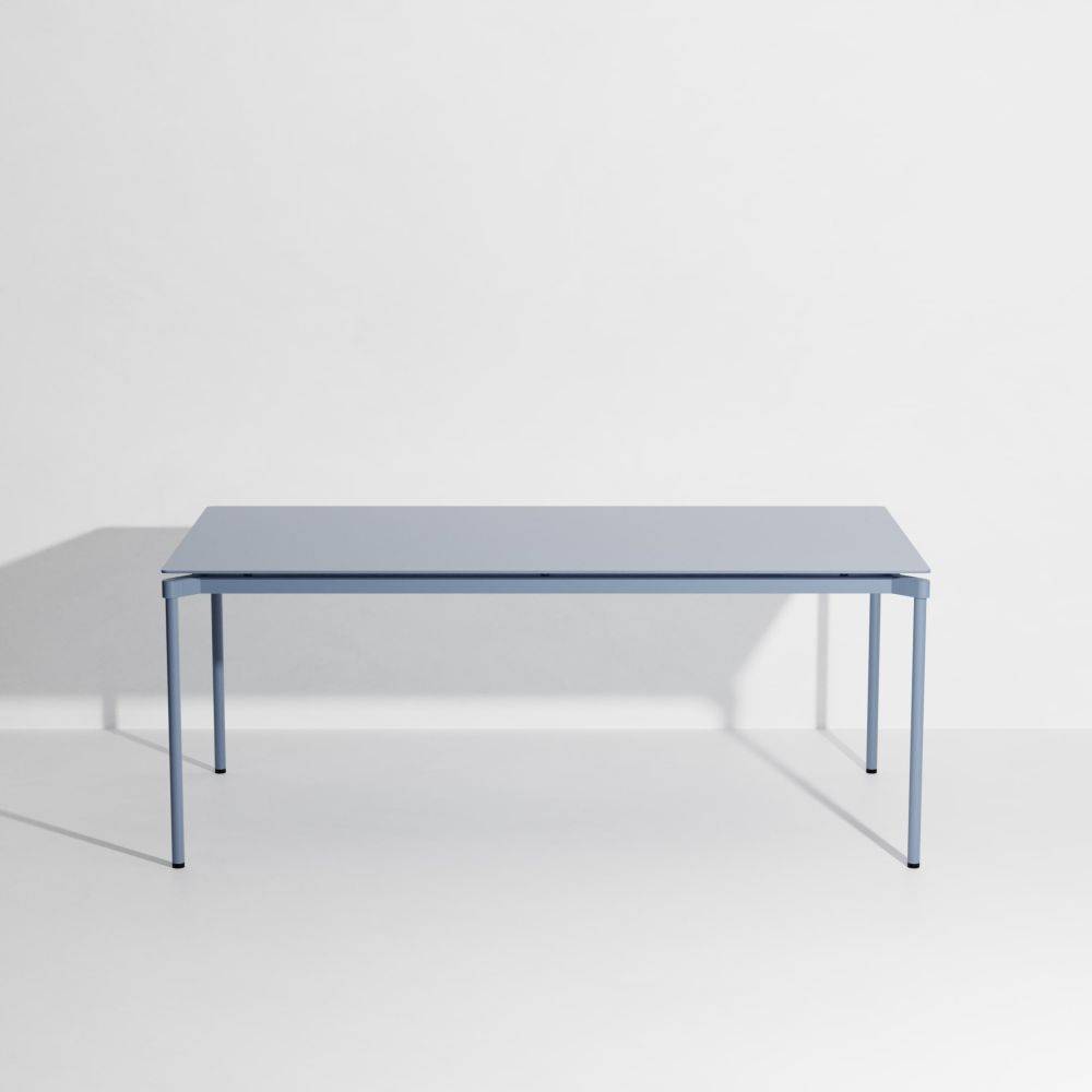 Fromme Rectangular Table - Pigeon blue