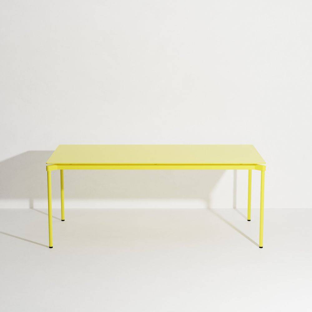 Fromme Rectangular Table - Yellow