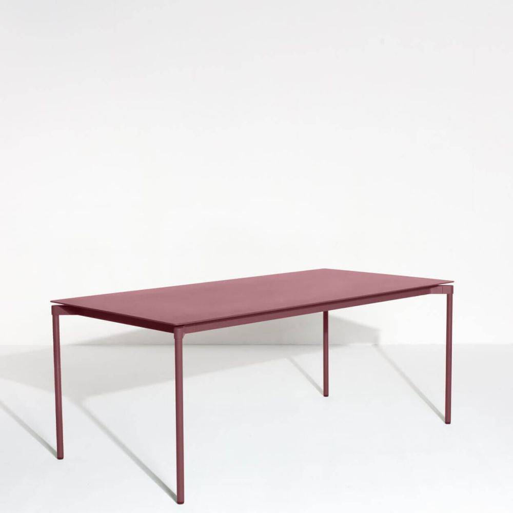 Fromme Rectangular Table - Red brown