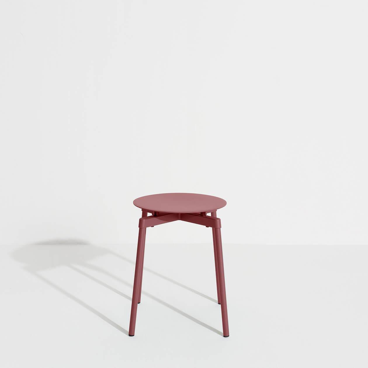 Fromme Stool - Red Brown