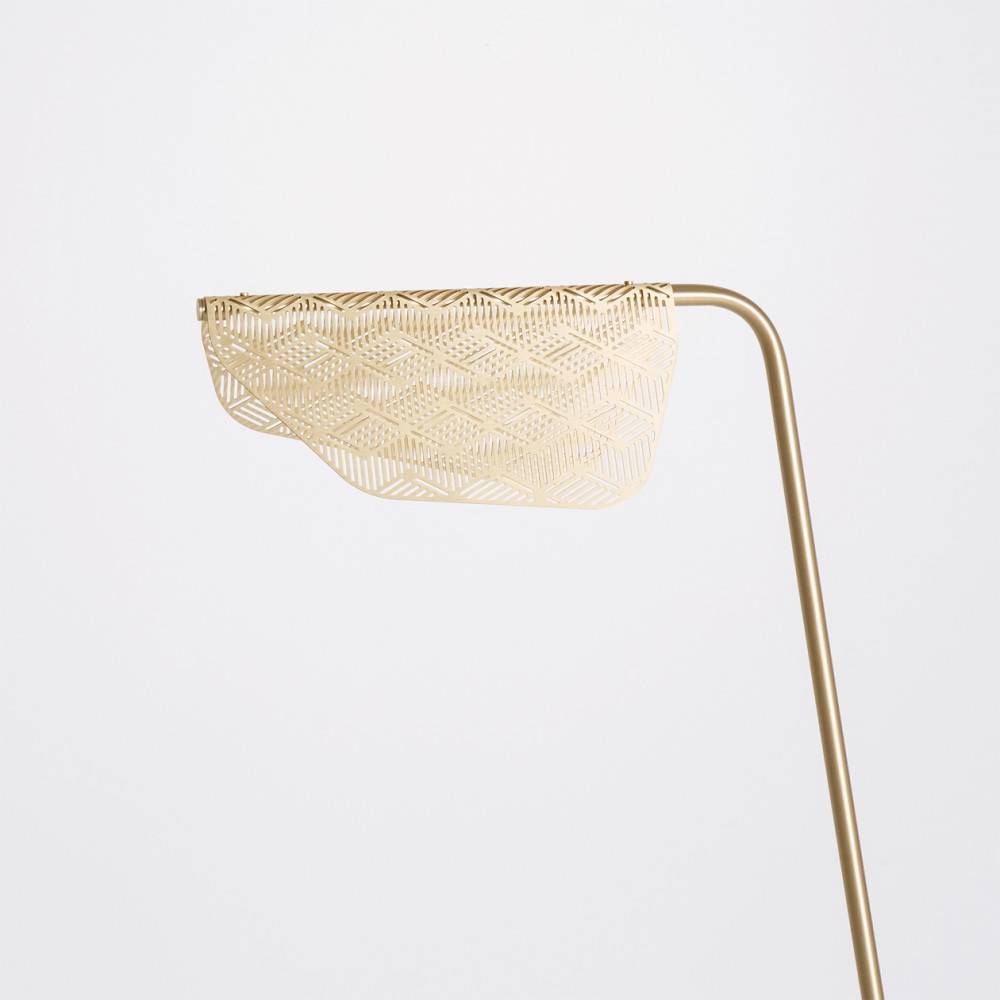 Floor lamp H47.3 inch - Brass