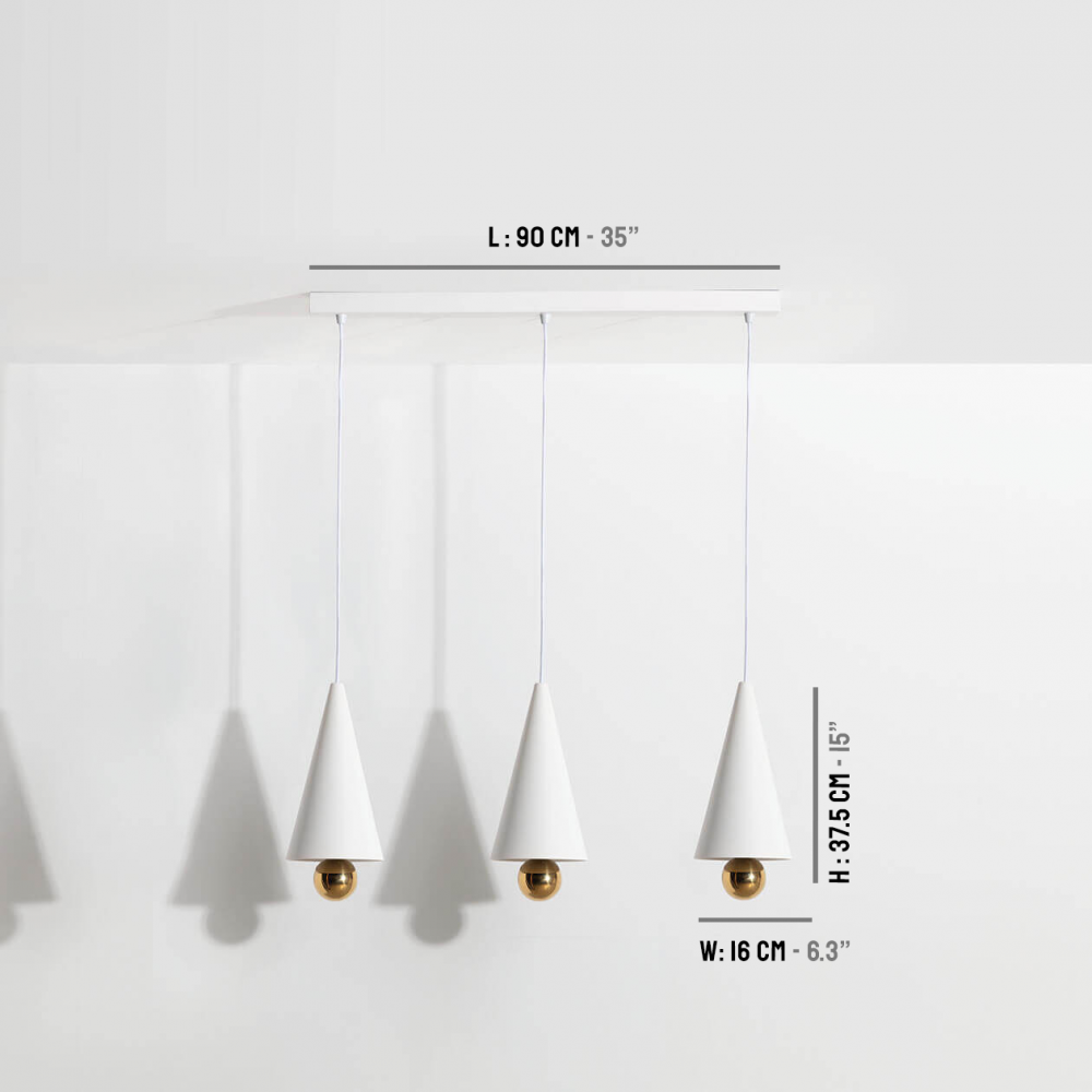 Pendant-system-3-pendants-Cherry-LED-white-Petite-Friture-dimensions