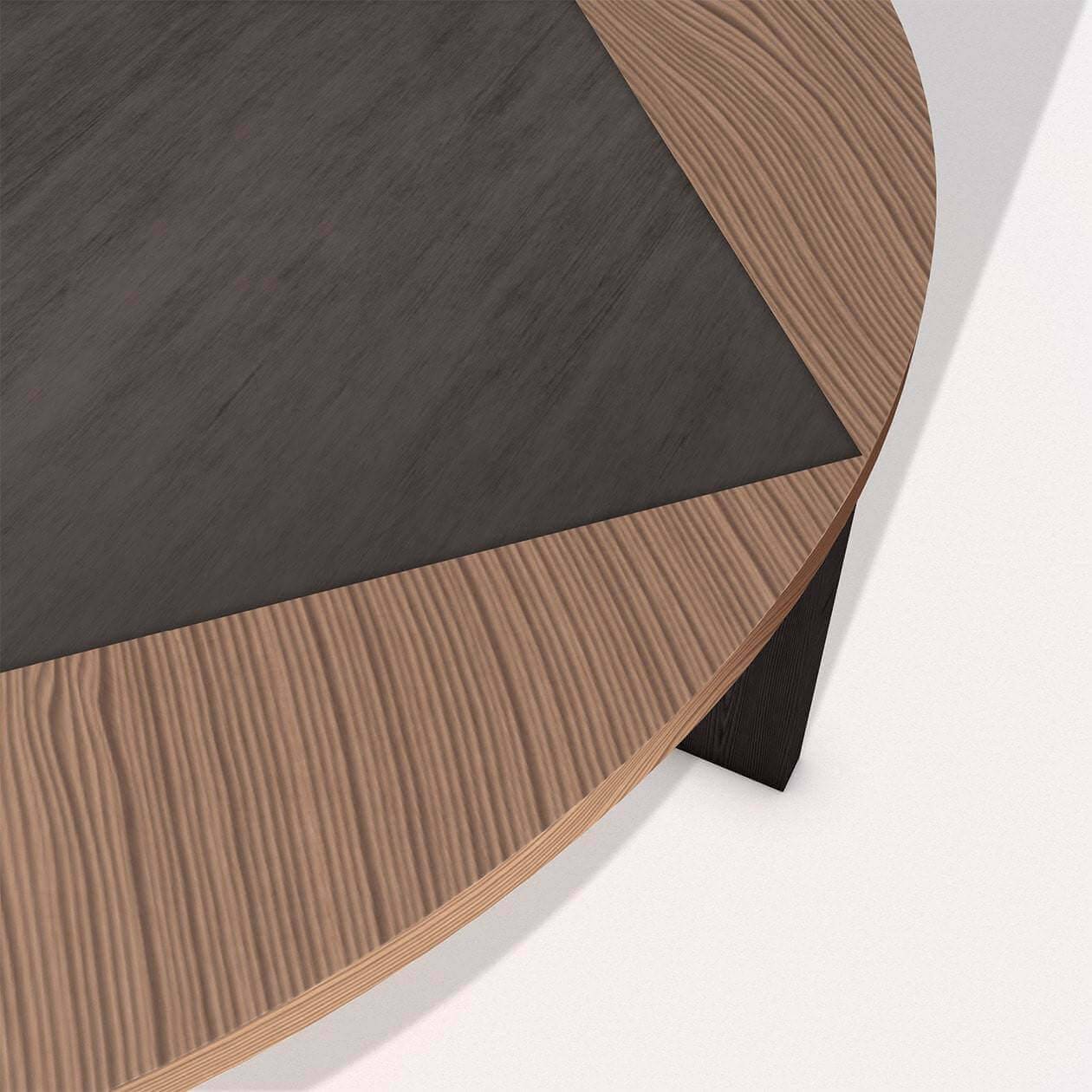 Table basse bois design Tavla - detail - Petite Friture