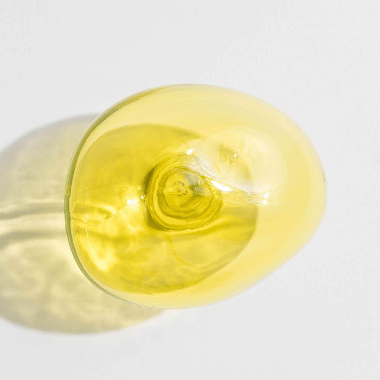 Patère design Bubble - Grand jaune - Petite Friture