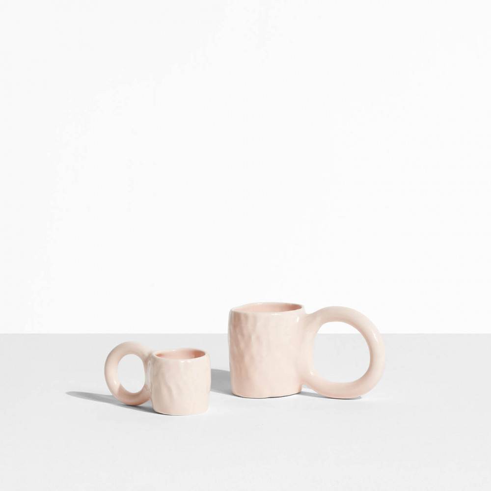 Tasse expresso et mug design Donut Bubble Gum - Petite Friture